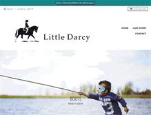 Tablet Screenshot of littledarcy.com
